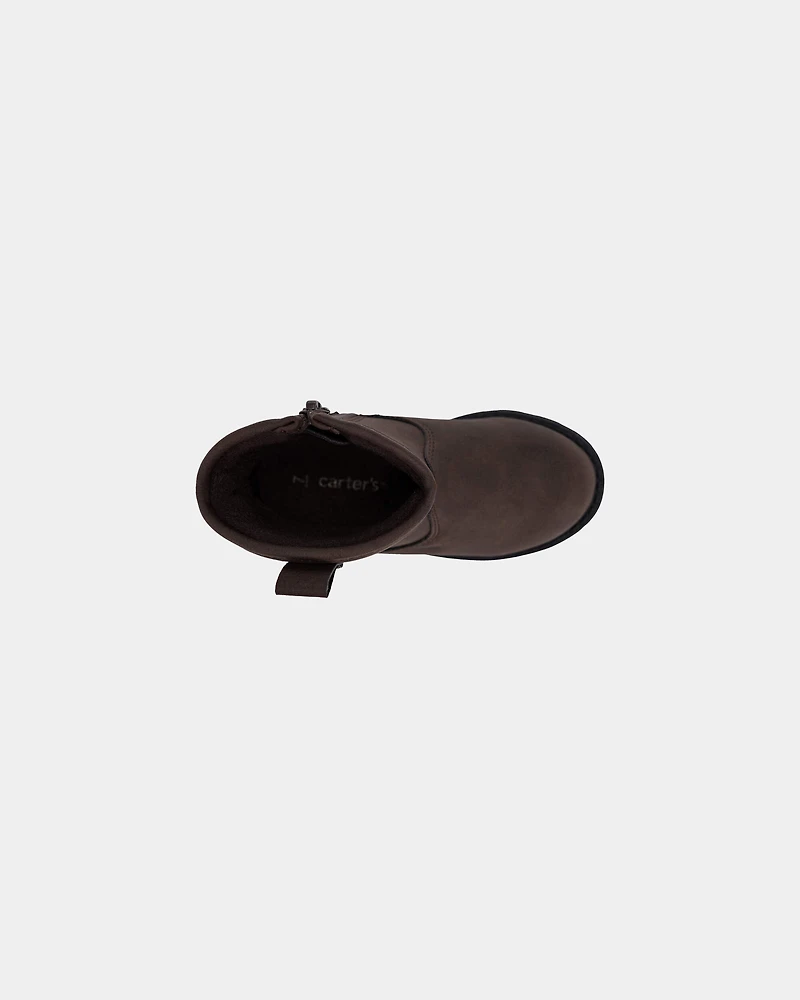 Toddler Boy Cowboy Boots - Brown