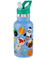 Stainless Steel Canteen Bottle With Stickers