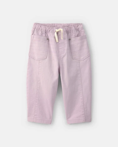 Toddler Girl Barrel Pants - Purple