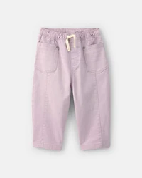 Toddler Girl Barrel Pants - Purple
