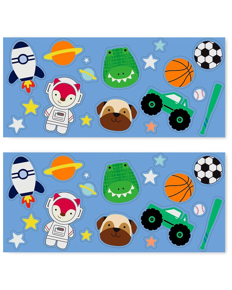 Stainless Steel Canteen Bottle With Stickers