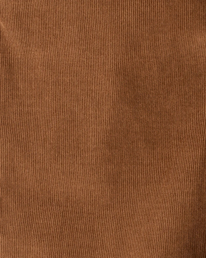 Boys Corduroy Joggers - Brown