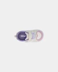 Baby Girl Every Step® First Walker Color Block Sneakers - Pink/Purple/White