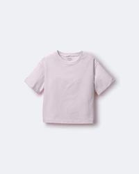 Toddler Rolled Cuff Tee - Light Pink