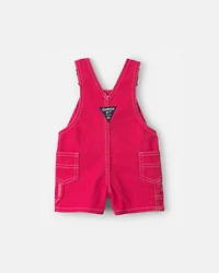 Baby Twill Shortall - Red