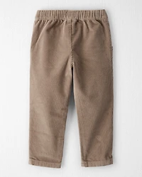 Toddler Organic Cotton Corduroy Drawstring Pants