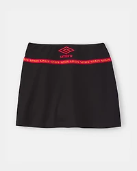 Girls Umbro Spain Active Skort - Black