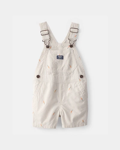 Baby Easter Carrot Shortall - Cream