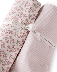 Baby 2-Pack Organic Cotton Muslin Swaddle Blankets