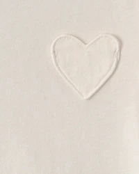 Toddler Girl Heart Long-Sleeve Top - Cream
