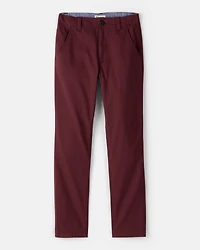 Boys Flat Front Fashion Pants