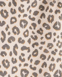 Baby Girl Cotton Leopard Stretch Leggings - Brown
