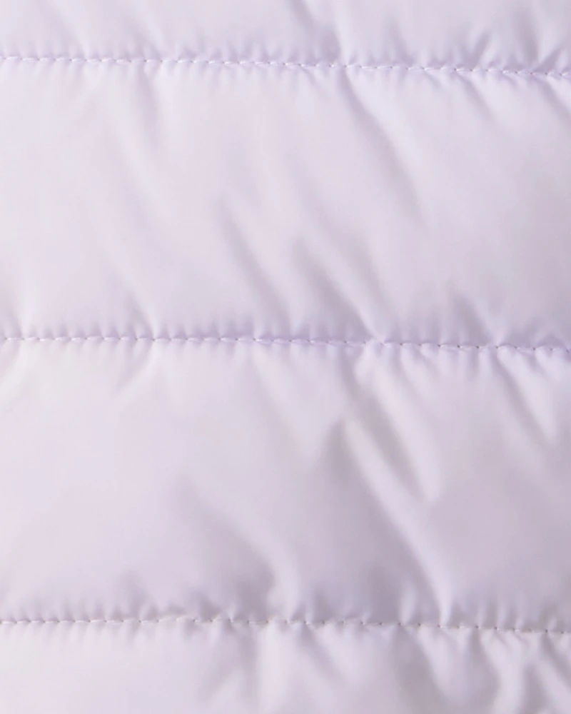 Toddler Packable Hooded Puffer Jacket