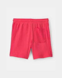 Boys Varsity French Terry Shorts - Orange