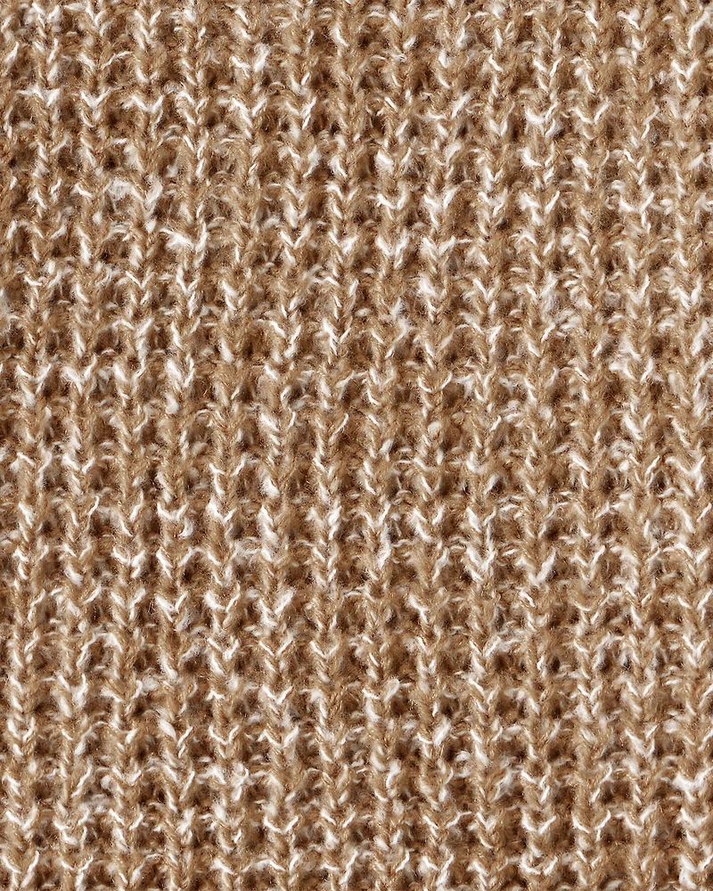 Baby Boy Textured Sweater - Khaki