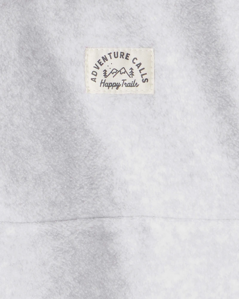 Kid Recycled Microfleece Pullover