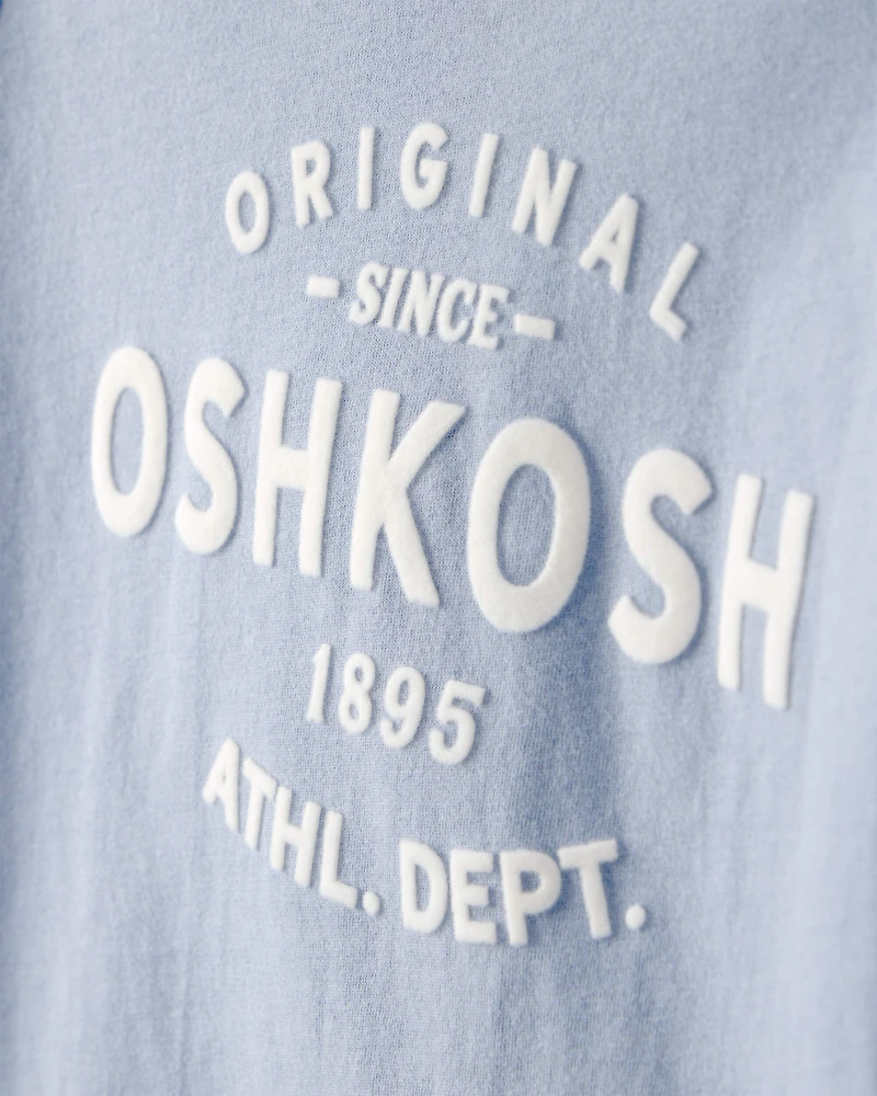 Baby OshKosh Logo Short-Sleeve Graphic Tee - Blue