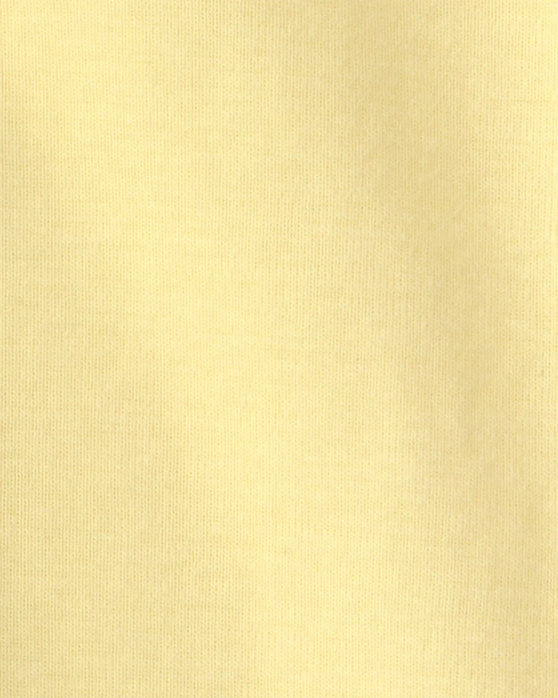 Baby Girl 3-Piece Lemon Top, Bodysuit & Short Set - Yellow/Ivory