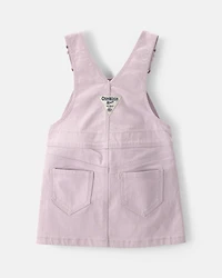 Baby Girl Twill Skirtall - Purple