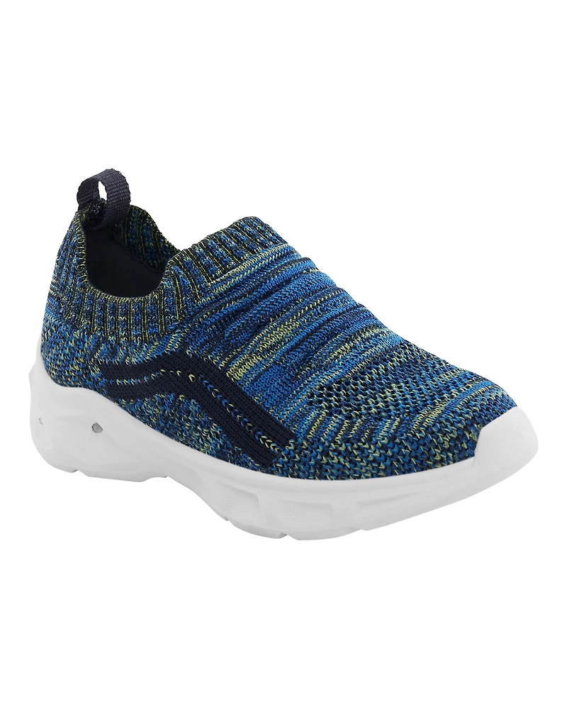 Toddler Light-Up Recycled Knit Slip-On Shoes