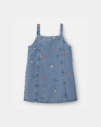 Baby Girl Pixar© Toy Story Chambray Dress - Medium Wash