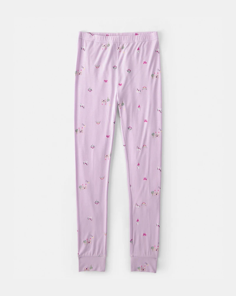 Girls Fairytale PurelySoft 2-Piece Pajama Set - Purple