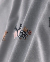 Toddler 2-Piece Halloween PurelySoft™ Snug Fit Pajama Set - Grey