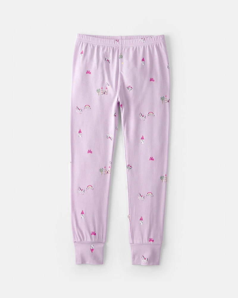 Toddler Girl Fairytale PurelySoft 2-Piece Pajama Set - Purple