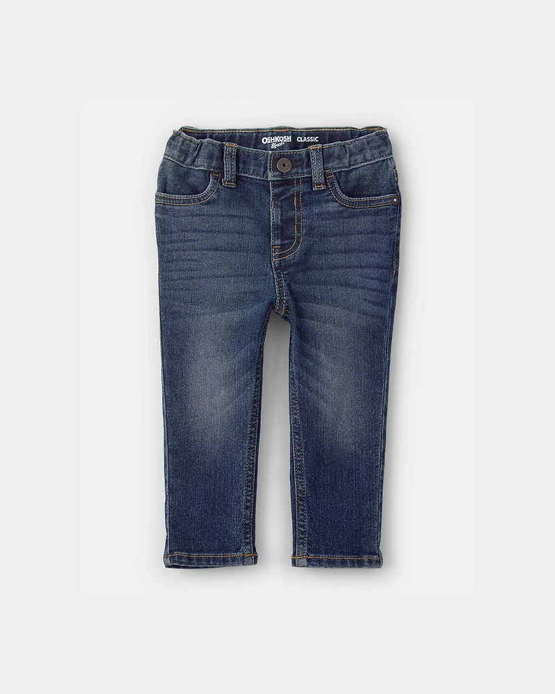 Baby Faded Blue Wash Classic Jeans