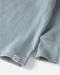 Baby Organic Cotton Ribbed 2-Piece Pajamas Set