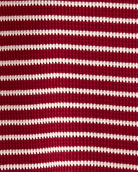 Baby Organic Cotton Striped Waffle Knit Pajamas