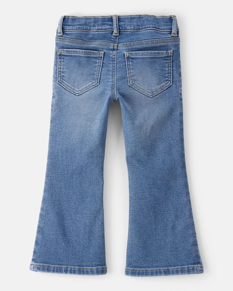 Toddler Girl Denim Bootcut Jeans - Blue