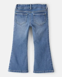 Toddler Girl Denim Bootcut Jeans - Blue