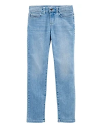 Kid Light Blue Wash Super Skinny-Leg Jeans