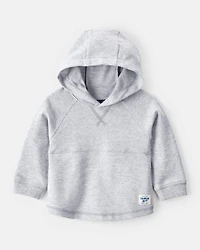 Baby Boy Long-Sleeve Hoodie - Grey