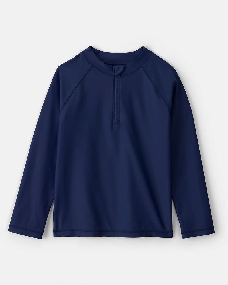 Boys 2-Piece Rashguard & Swim Trunk Set