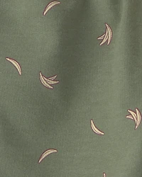 Baby Boy 2-Piece Banana Top & Short Set - Yellow/Green