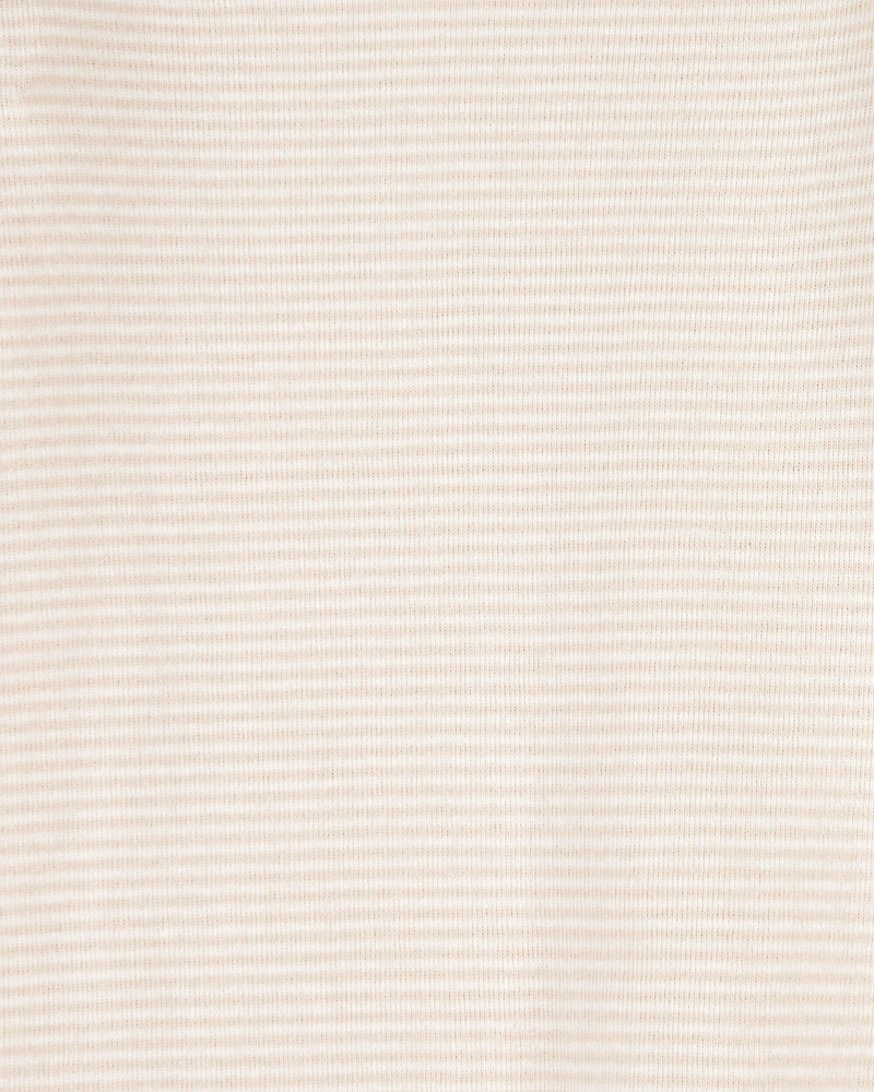 Baby 2-Pack Sleeper Gowns - Ivory/Tan