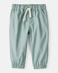 Baby Boy 2-Piece Plaid Cotton Long-Sleeve Tee & Pant Set - Brown/Green