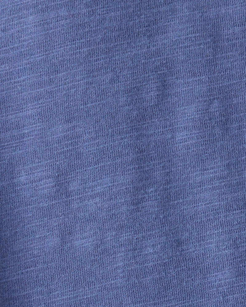 Baby Boy Short-Sleeve Pocket Tee - Blue