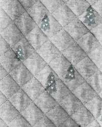 Baby Organic Cotton Quilted Holiday Tree Print Sleep & Play Pajamas