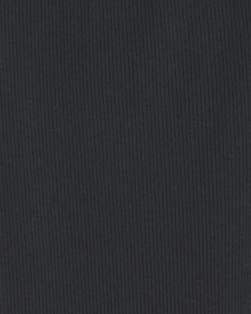 Girls Pull-On Stretch Rib Leggings