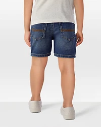 Toddler Pull-On Denim Shorts - Navy