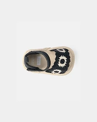Baby Girl Crochet Sandals - Black