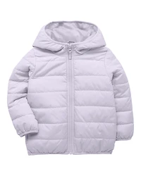 Baby Packable Hooded Puffer Jacket - Purple