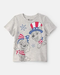 Toddler Paw Patrol® Fourth Of July Graphic Tee - Grey