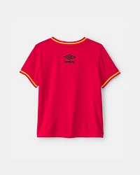 Toddler 2-Piece Umbro Spain Soccer Jersey & Short Set - Red/Yellow/Black
