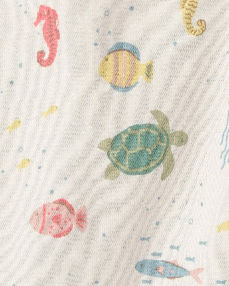 Baby 2-Piece Organic Cotton Pajamas in Under the Sea