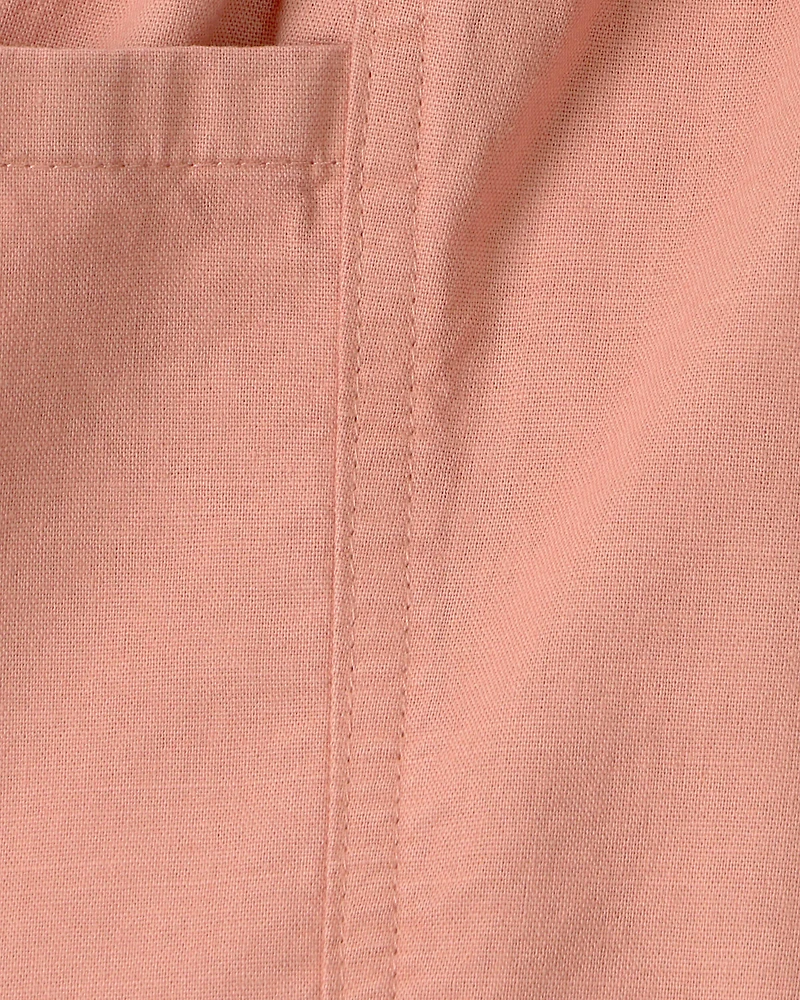 Toddler Boy 2-Piece Top & Short Set Made with Organic Cotton in Citrus Summer Print