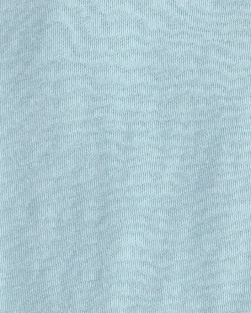Baby Solid Pocket T-Shirt - Blue